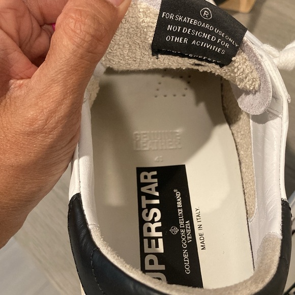 🌊Authentic NWOT Golden Goose Superstars Size 41🌊 - Picture 6 of 10
